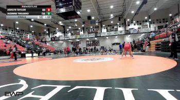 140 lbs Final - Ashlyn Taylor, Grove vs Jazmine Tinajero, Tahlequah Girls HS