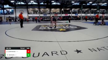 146-150 lbs Cons. Round 3 - Connor Schultz, LW vs Jacob Lawrence, TJ Trained Wrestling