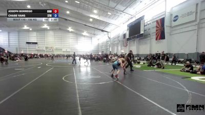 106 kg Rr Rnd 2 - Joseph Borrego, Dominate WC vs Chase Vang, Xtreme Couture