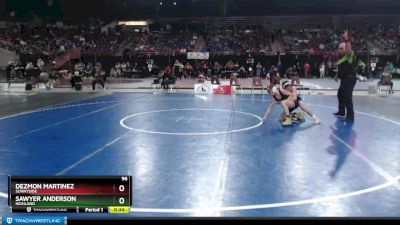 98 lbs Cons. Round 4 - Dezmon Martinez, Sunnyside vs Sawyer Anderson, Highland