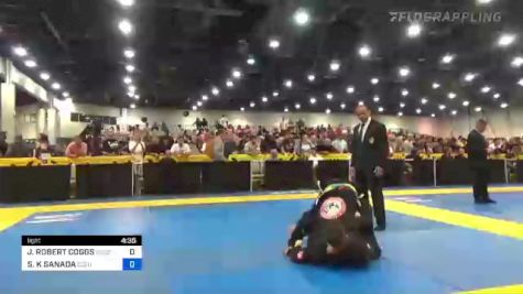 JAMES ROBERT COGGS vs SEAN K SANADA 2022 World Master IBJJF Jiu-Jitsu Championship