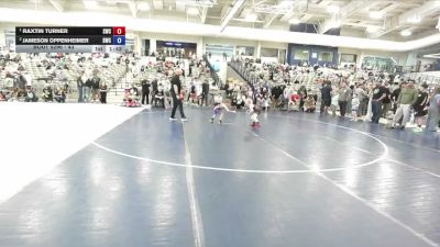 43 lbs Round 3 - Raxtin Turner, Stallions Wrestling Club vs Jameson Oppenheimer, Delta Wrestling Club