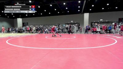 113 lbs Cons. Semis - Noah Henderson, OK vs Dashawn Jenkins, CO