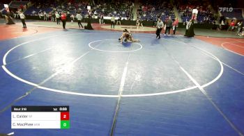 165 lbs Round Of 64 - Luke Calder, Saugus/Peabody vs Cole MacPhee, Woburn