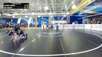 150 lbs Round 7 (8 Team) - Cayden Torres, Westside Wrestling vs Ray Moody, Greasers