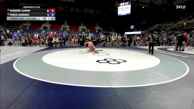132 lbs Cons. Sub-quarters - Konner Larkin, AZ vs Vince Jasinski, IL
