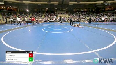 110 lbs Round Of 32 - Grady Gates, Smith Wrestling Academy vs Evan Moore, Prodigy Elite