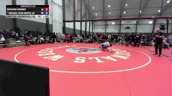 16U Boys FS - 138 lbs Champ. Round 2 - Edward Norris, CA vs Michael Ryan Mertel Jr., WA