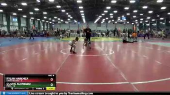 56 lbs Round 1 - Dustin Alvarado, POWA vs Rylan Haremza, Crass Trained