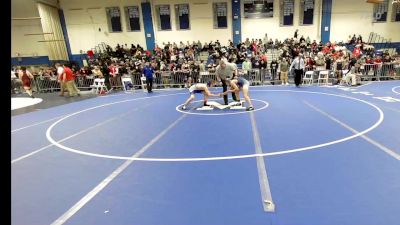 126 lbs Round Of 16 - Michael Nigro, Braintree vs Elias Hajali, Saint John's Prep