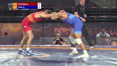 57 kgs Prelim - Darian Cruz (PUR) vs Andrii Yatsenko (UKR)