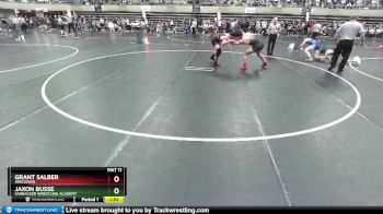 171 lbs Champ. Round 2 - Jaxon Busse, Sarbacker Wrestling Academy vs Grant Salber, Wisconsin