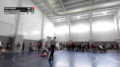 95 lbs Champ. Round 1 - Kale Hansen, Morgan Wrestling Club vs Ezra Christensen, Champions Wrestling Club