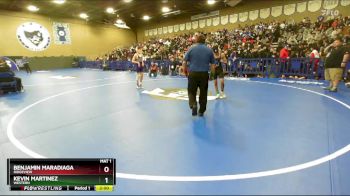 106 lbs Champ. Round 1 - Benjamin Maradiaga, Ridgeview vs Kevin Martinez, Western