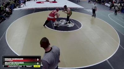 Cons. Round 3 - Braxton Richards, North Platte St. Pat`s vs Kenan Hasenauer, Pleasanton
