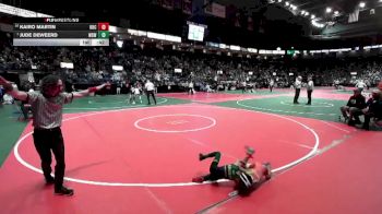 40 lbs Cons. Semi - Jude DeWeerd, WSW1 vs Kairo Martin, OHCA