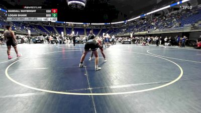 195 lbs 7th Place - Logan Shank, Burrell vs Randall Waybright, Kennett