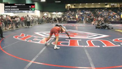 157 lbs Round Of 128 - Justin Lowery, VA vs Justin Wardlow, IL