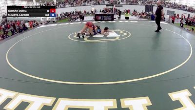 145 lbs Tatiana Denig, Virginia vs Sumaya Lazaro, California Red