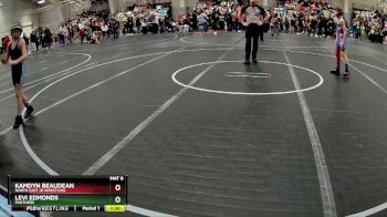 80 lbs Quarterfinal - Levi Edmonds, Panthers vs Kamdyn Beaudean, North East Jr Wrestling