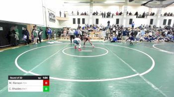 120 lbs Round Of 32 - Maximus Hanson, Pembroke vs Casey Rhodes, Brockton