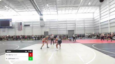 190 lbs Round Of 32 - Malahkai Berry, Team Jukes vs Allan Johnson, Rancho Bernardo WC