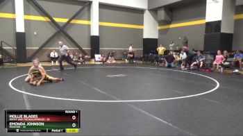 110 lbs Round 1 (4 Team) - Mollie Blades, Rocky And The Bullwinkles vs Emonda Johnson, Missouri