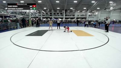 88 lbs Round Of 32 - Gabe Kenna, Bedford vs Matthew Flaherty, New England Gold WC