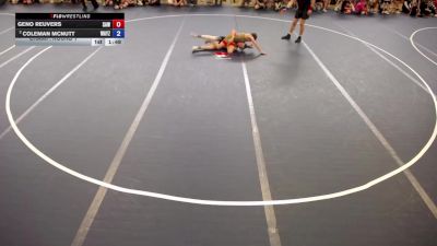 98 lbs Champ. Round 1 - Geno Reuvers, Stillwater Area Wrestling vs Coleman McNutt, Wayzata