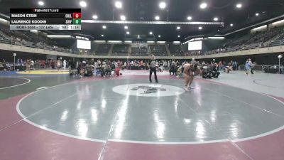 177 lbs Final - Mason Stein, College Park vs Laurence Koodin, Suffern