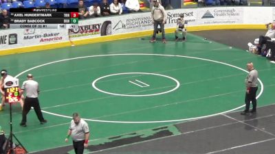 147 lbs Consi Of 32 #1 - Axel Hundertmark, Trinity vs Brady Babcock, Dignman Delaware