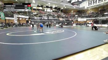 170 lbs Cons. Round 1 - Aubree Dean, Cimarron HS vs Taryn Meek, Chaparral HS