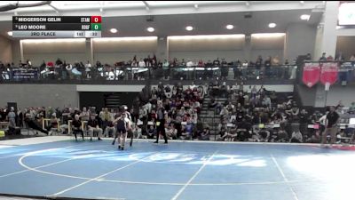 150 lbs 3rd Place - Midgerson Gelin, Stamford vs Leo Moore, Ridgefield