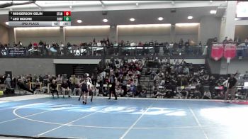 150 lbs 3rd Place - Midgerson Gelin, Stamford vs Leo Moore, Ridgefield