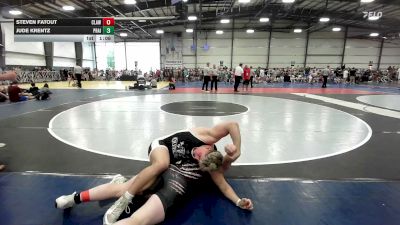 195 lbs Rr Rnd 1 - Steven Fatout, Claw & Conquer - HSB vs Jude Krentz, Prairie Outlaws - HSB