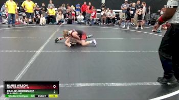 88 lbs Round 4 (8 Team) - Carlos Rodriguez, PA Alliance vs Blaise Wilson, Terps Northeast ES