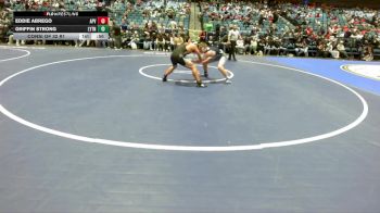 150 lbs Consi Of 32 #1 - Eddie Abrego, Apple Valley vs Griffin Strong, Layton