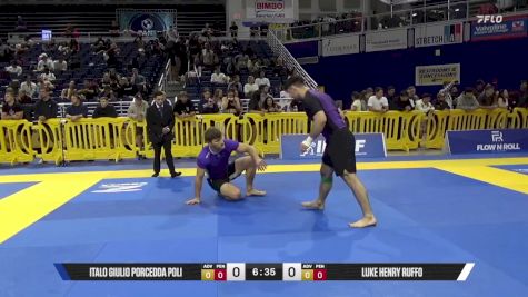 Luke Henry Ruffo vs Italo Giulio Porcedda Poli 2025 Pan IBJJF Jiu-Jitsu No-Gi Championship