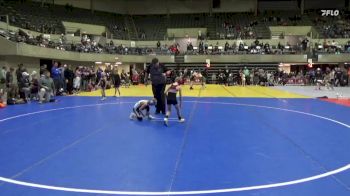 55 lbs Champ. Round 2 - Maxton Kuecker, Algona Wrestling Academy vs Harrison Wills, Zumbrota-Mazeppa