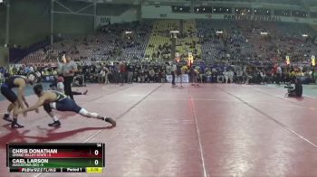 149 lbs Round 1 (16 Team) - Chris Donathan, Grand Valley State vs Cael Larson, Augustana (SD)