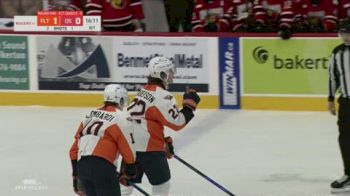 Darian Anderson Scores On Weird Bounce For Flint In Game 3