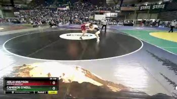 3 lbs Champ. Round 1 - Cameron O`Neill, Stanwood vs Adlai Knutson, Lincoln (Seattle)