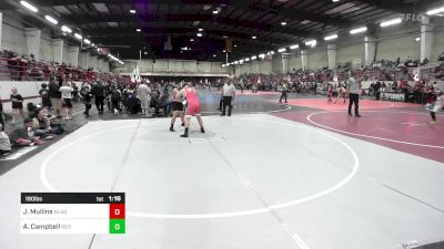 190 lbs Rr Rnd 3 - Jerry Jr Mullins, Blanco vs Ayden Campbell, Red Wave