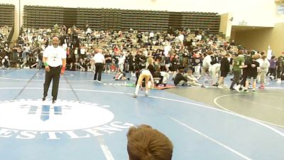 87-J lbs Consi Of 8 #1 - Chase Donaruma, Del Val Wildcats vs Quinn Larsen, Duro