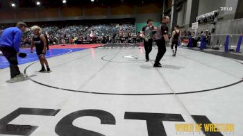 100 lbs Quarterfinal - Braxten Sombke, Sniper Wrestling Academy vs Ryan Rafal, Elite Force Wrestling Club