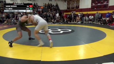 190 lbs Semifinal - Adam Waters, Faith Christian Academy vs C.j. Betz, Delbarton