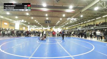 126 lbs Consolation - Dylan Bowry, Cranston West vs Eli Francis, Mt. Hope