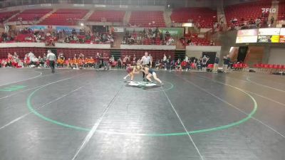 130 lbs Round 2 - Quarters & 1st Wb (16 Team) - Harper McWilliams, Allen vs Leslie Flores, Dripping Springs