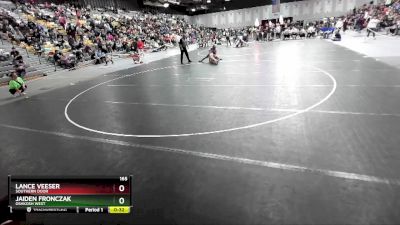 165 lbs Cons. Round 6 - Jaiden Fronczak, Oshkosh West vs Lance Veeser, Southern Door