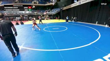 5A 138 lbs Cons. Round 2 - Summer Rodgers, Frisco Emerson vs Mackenzie Leach, Amarillo Caprock